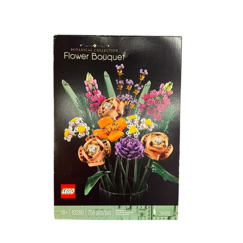 New LEGO Botanical Collection Flower Bouquet 10280 Building Set 756 Pieces New